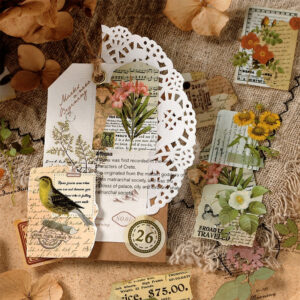 Floating Clouds in the Human World Series Vintage Decorative Sticker Book floating clouds in the human world series vintage decorative sticker book b2