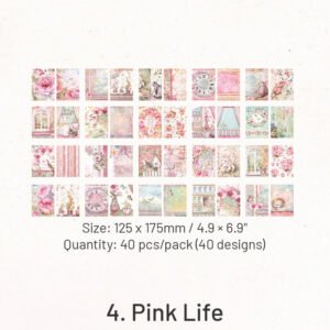 Flora Collect Retro Oil Painting Scrapbook Paper flora collect retro oil painting scrapbook paper sku 4