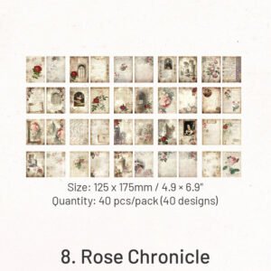 Flora Collect Retro Oil Painting Scrapbook Paper flora collect retro oil painting scrapbook paper sku 8