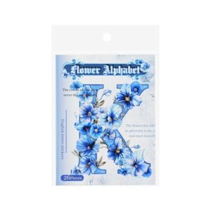 Floral Alphabet Decorative Tape floral alphabet decorative tape5