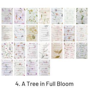 Floral Artistic English Text Strip Scrapbook Paper Book floral artistic english text strip scrapbook paper book sku 4