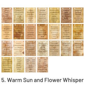 Floral Artistic English Text Strip Scrapbook Paper Book floral artistic english text strip scrapbook paper book sku 5