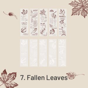 floral plant vintage tracing paper paper pad sku 7