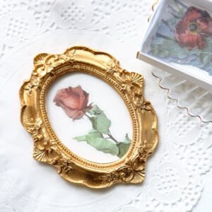 Florescence Vendor Creative Boxed Clear Transparent Flower Stickers florescence vendor creative boxed pet flower stickers b