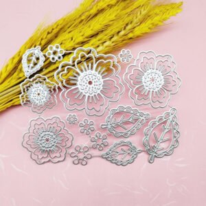 Flower and Leaf Carbon Steel Crafting Dies