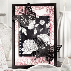 flower and plant sulphuric acid paper background paper b2