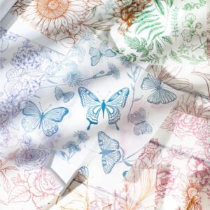 flower and plant sulphuric acid paper background paper c2