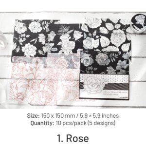flower and plant sulphuric acid paper background paper sku 1