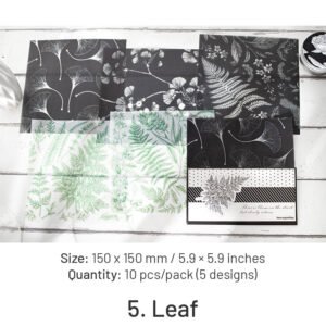 flower and plant sulphuric acid paper background paper sku 5