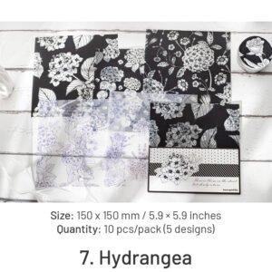 flower and plant sulphuric acid paper background paper sku 7