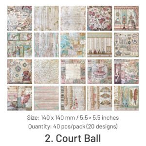 Flower Background Journal Paper flower background journal paper sku 2
