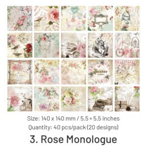 Flower Background Journal Paper flower background journal paper sku 3