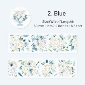 flower botanical pet decorative tape sku 2