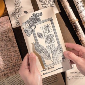 flower language series clear retro plant silicone stamps b2