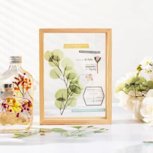 Flower of Life Series Plant Clear Transparent Stickers flower of life series plant pet stickers b2
