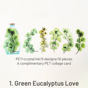 Flower of Life Series Plant Clear Transparent Stickers flower of life series plant pet stickers sku 1
