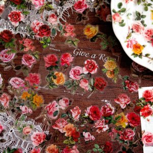 flower pet stickers rose hydrangea sunflower tulip b5