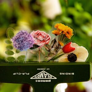 flower pet stickers rose hydrangea sunflower tulip c