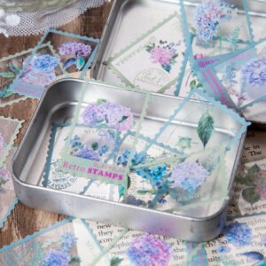 flower post series pet plant stamp sticker pack b3