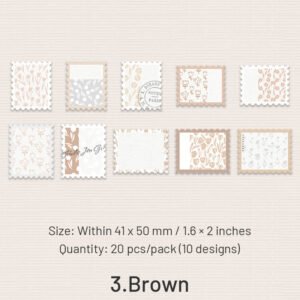 flower stamp style decorative paper sku 3