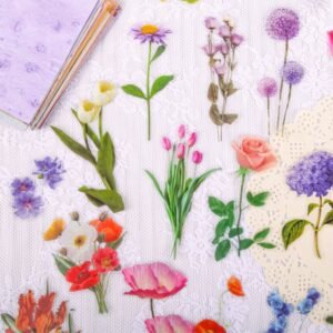 Boxed Special Flower-Shaped Stickers