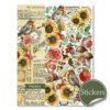 Flowers And Snails Hand Tent Material Bag