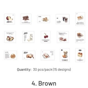 food stickers bread cookies biscuits cheese food drinks sku 4