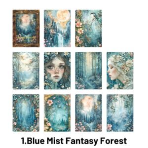 Forest Fantasy Series Fantasy Forest Theme Decorative Material Paper forest fantasy series fantasy forest theme decorative material paper 1