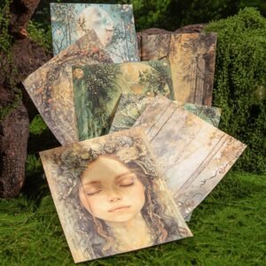 Forest Fantasy Series Fantasy Forest Theme Decorative Material Paper forest fantasy series fantasy forest theme decorative material paper 16
