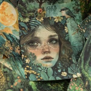 Forest Fantasy Series Fantasy Forest Theme Decorative Material Paper forest fantasy series fantasy forest theme decorative material paper 18