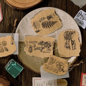 Forest Travel Notes Series Vintage Plant Foam Rubber Stamp forest travel notes series vintage plant foam rubber stamp b2