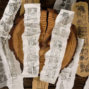 Forest Travel Notes Series Vintage Plant Foam Rubber Stamp forest travel notes series vintage plant foam rubber stamp b3
