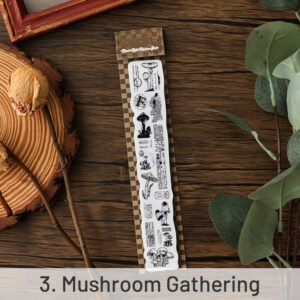 Forest Travel Notes Series Vintage Plant Foam Rubber Stamp forest travel notes series vintage plant foam rubber stamp sku 3