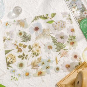 four seasons travel series translucent plant pet bookmarks b4