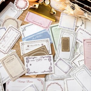 frame scrapbook paper pack film note lace b5