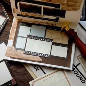 frame scrapbook paper pack film note lace b6