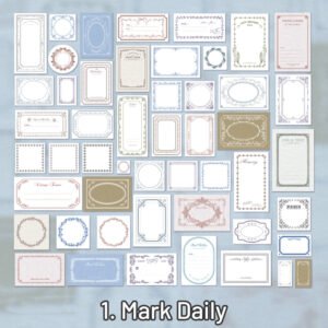 frame scrapbook paper pack film note lace sku 1