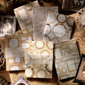 frame the romance series vintage hollow decorative paper a