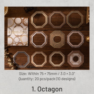 frame the romance series vintage hollow decorative paper sku 1