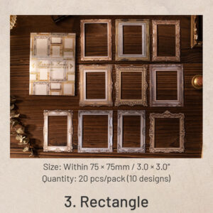frame the romance series vintage hollow decorative paper sku 3