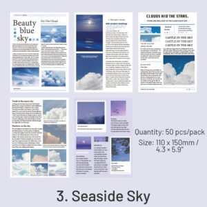 freeze the moment series retro newspaper decorative paper sku 3