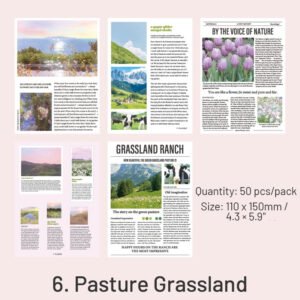freeze the moment series retro newspaper decorative paper sku 6