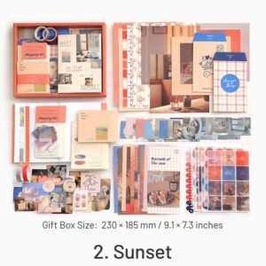 fresh artistic style journal gift box set sku 2