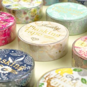 fresh gem floral animal damask washi tape b