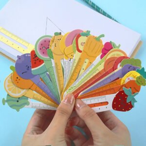 fruit house series cartoon fruit ruler bookmarks b1