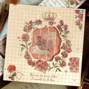 galaxy rose series fantasy romance washi tape b2