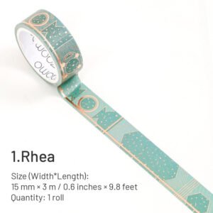 galaxy series decorative washi tape sku 1