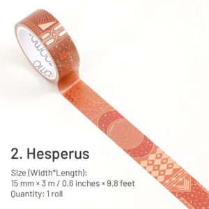 galaxy series decorative washi tape sku 2