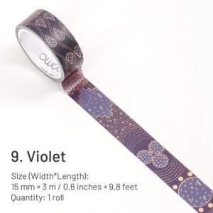 galaxy series decorative washi tape sku 9