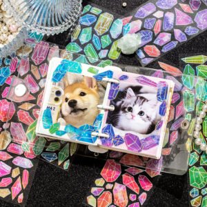 gem paradise 3d holographic pet sticker b